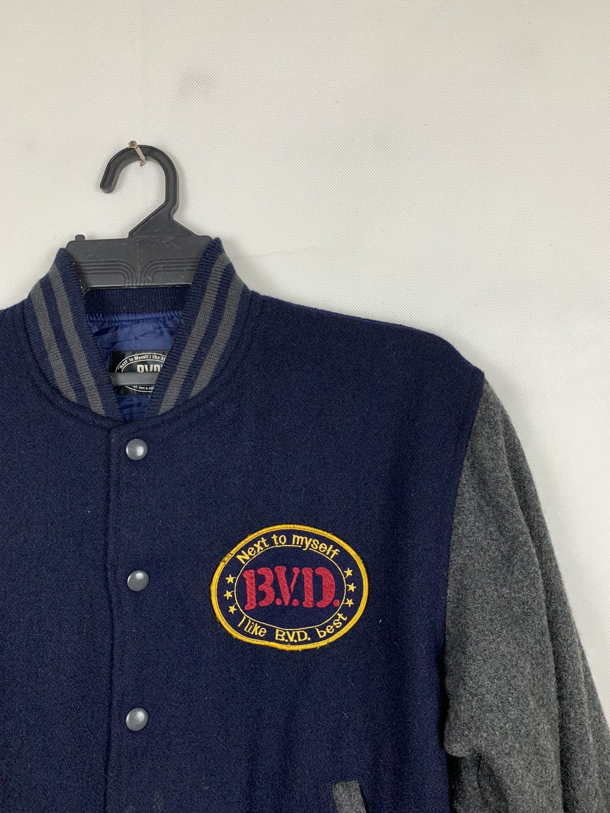 Japanese Brand B.V.D Varsity Jacket Size US L / EU 52-54 / 3 - 5 Thumbnail