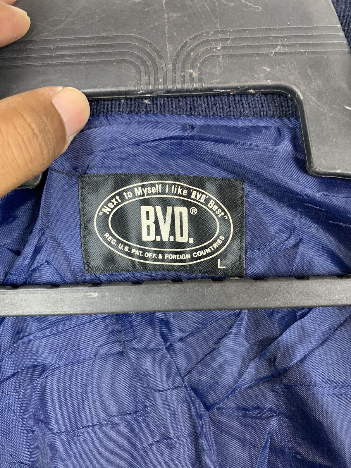 Japanese Brand B.V.D Varsity Jacket Size US L / EU 52-54 / 3 - 13 Thumbnail