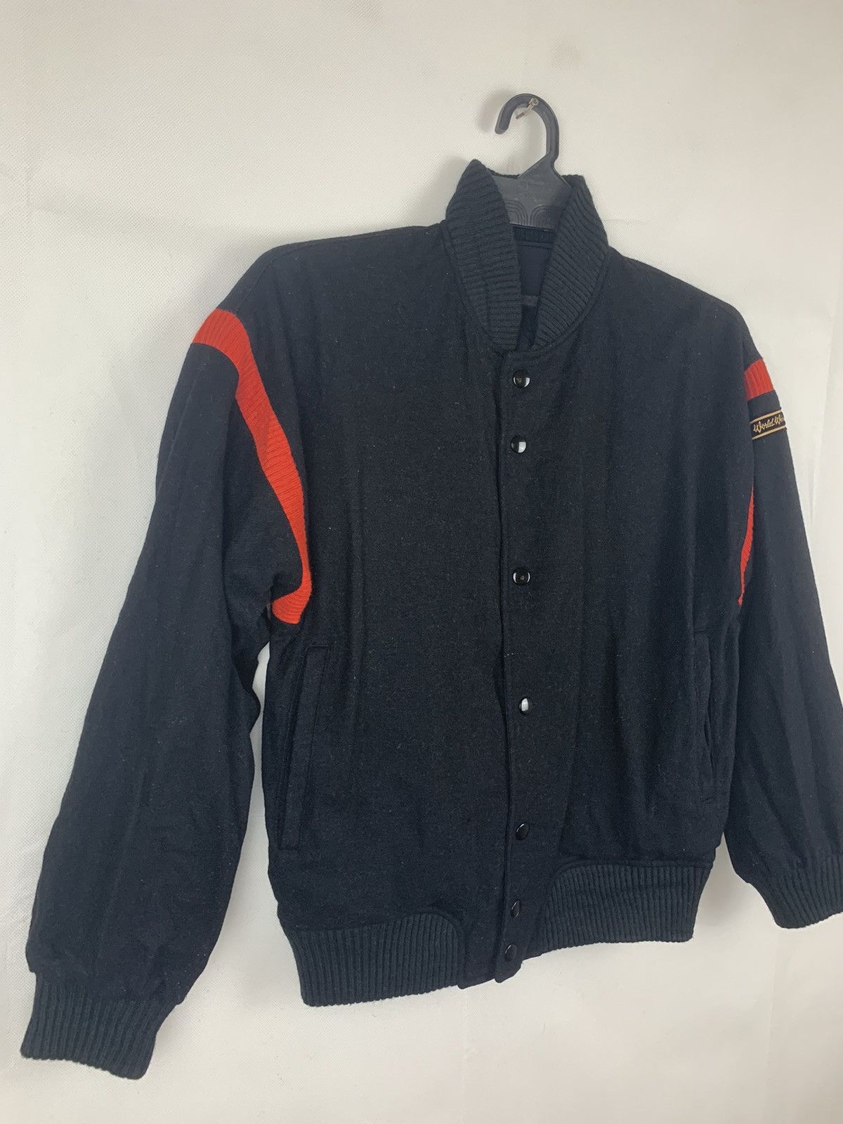 Japanese Brand × Mizuno Mizuno World Win Varsity Jacket Size US M / EU 48-50 / 2 - 3 Thumbnail