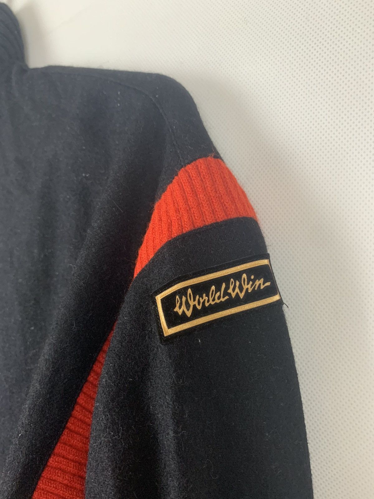 Japanese Brand × Mizuno Mizuno World Win Varsity Jacket Size US M / EU 48-50 / 2 - 8 Thumbnail
