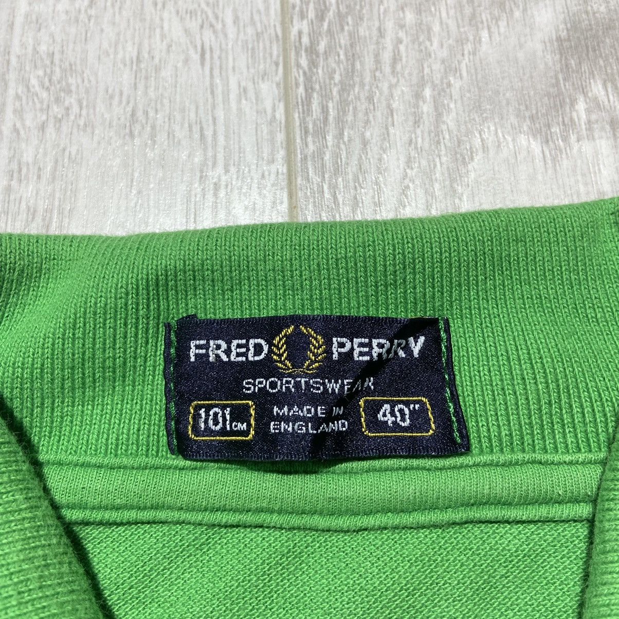Fred Perry × Vintage Vintage Fred Perry Green Polo Shirt Size US M / EU 48-50 / 2 - 6 Thumbnail