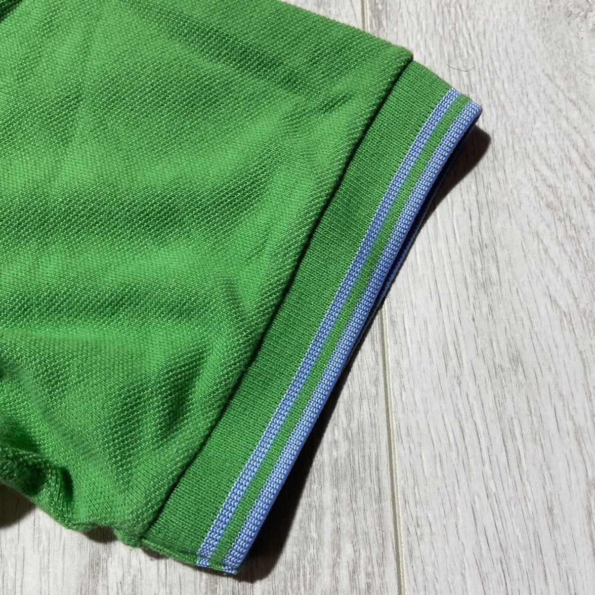 Fred Perry × Vintage Vintage Fred Perry Green Polo Shirt Size US M / EU 48-50 / 2 - 7 Thumbnail