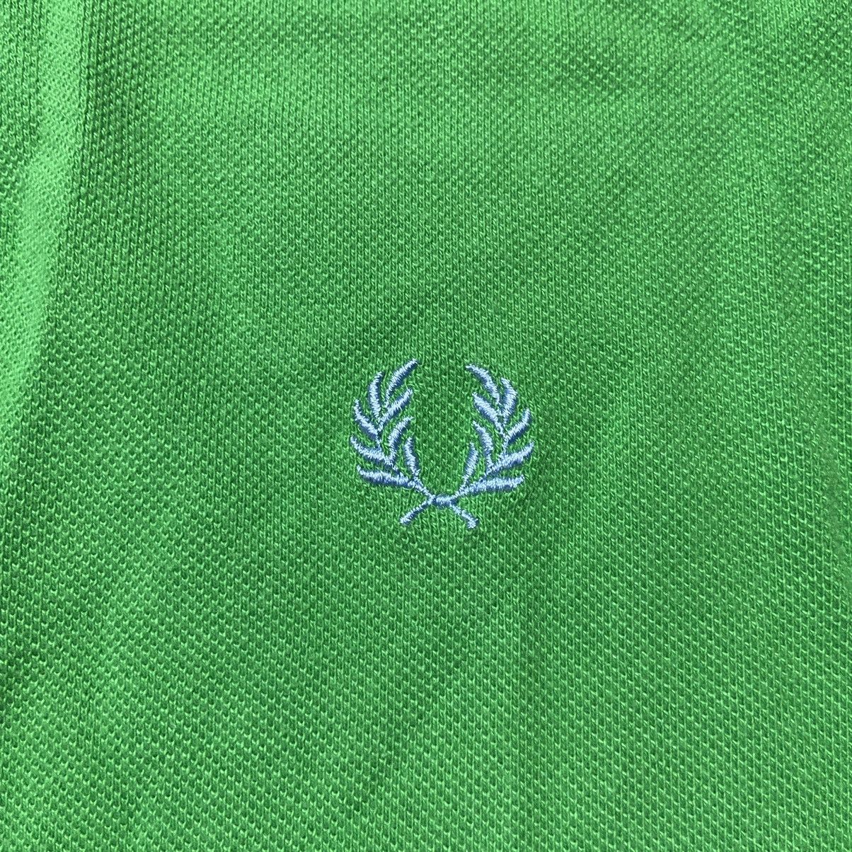 Fred Perry × Vintage Vintage Fred Perry Green Polo Shirt Size US M / EU 48-50 / 2 - 4 Thumbnail