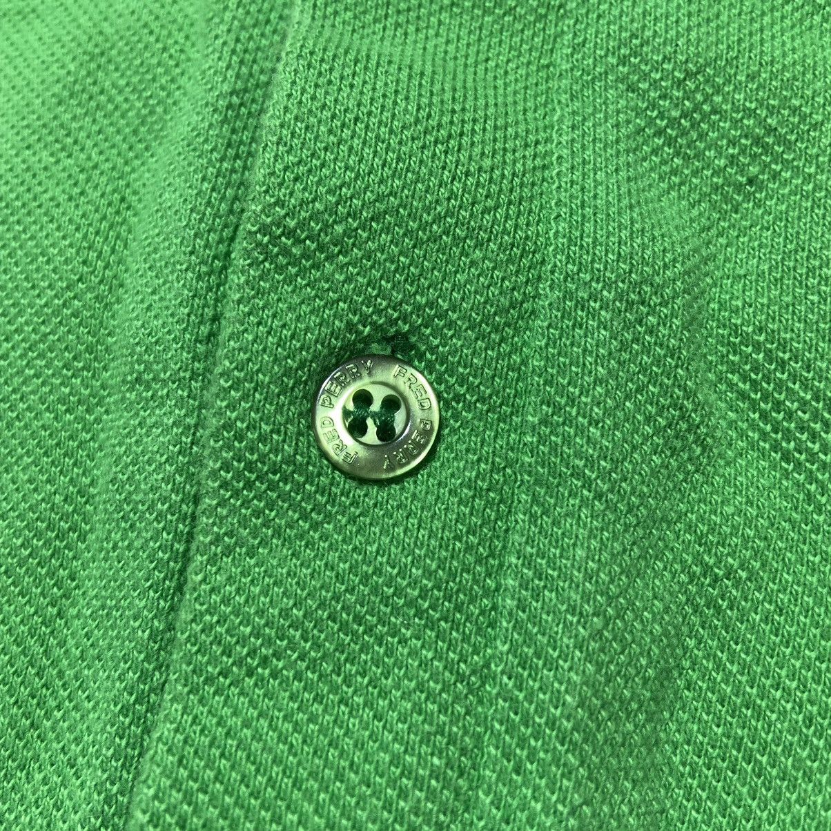 Fred Perry × Vintage Vintage Fred Perry Green Polo Shirt Size US M / EU 48-50 / 2 - 5 Thumbnail