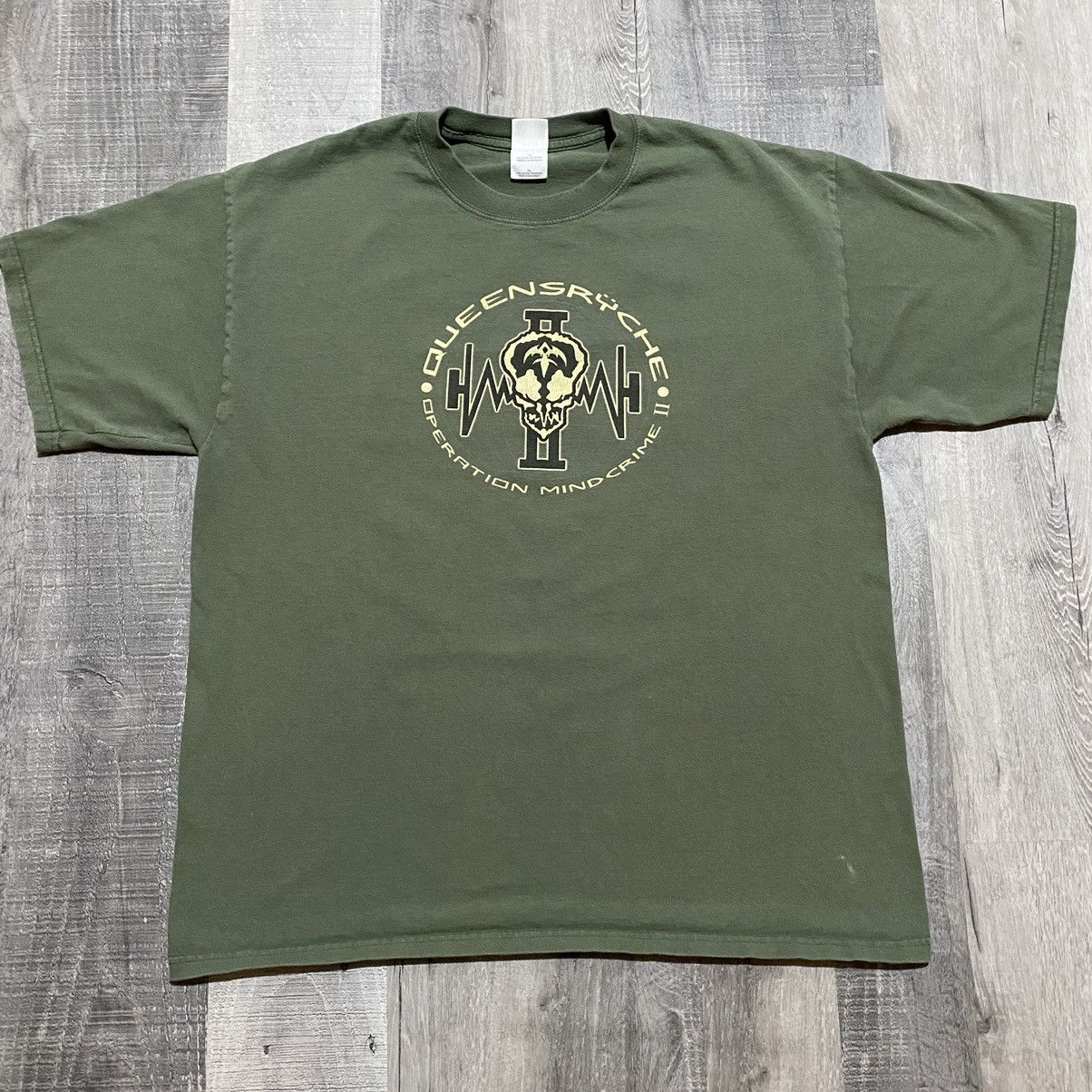 Vintage Queensryche Operation Mindcrime Rock Revenge Redemption Tee Grailed