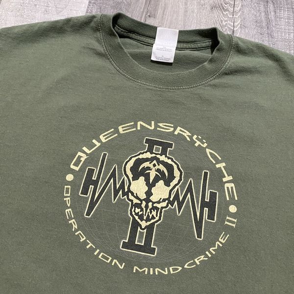 Vintage Queensryche Operation Mindcrime Rock Revenge Redemption Tee Grailed