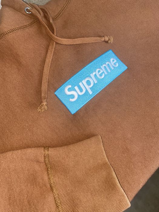 Supreme Supreme Brown/Teal Hoodie