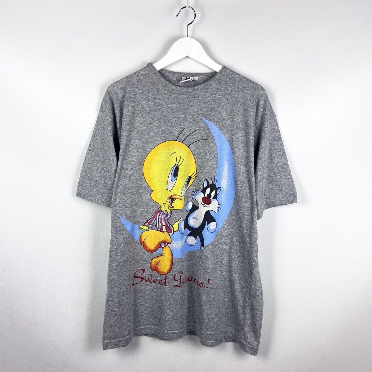 Disney Vintage 00’s Looney Tunes Tweety Sweat Dreams tee rare Size US L / EU 52-54 / 3 - 1 Thumbnail