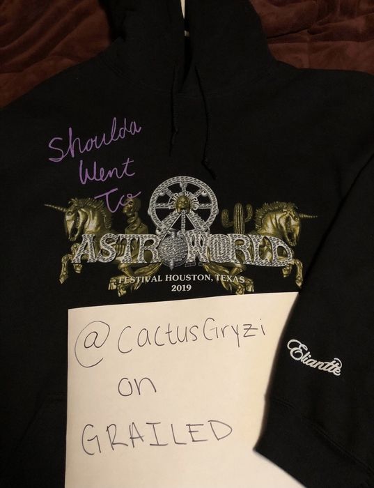 Astroworld best sale hoodie grailed