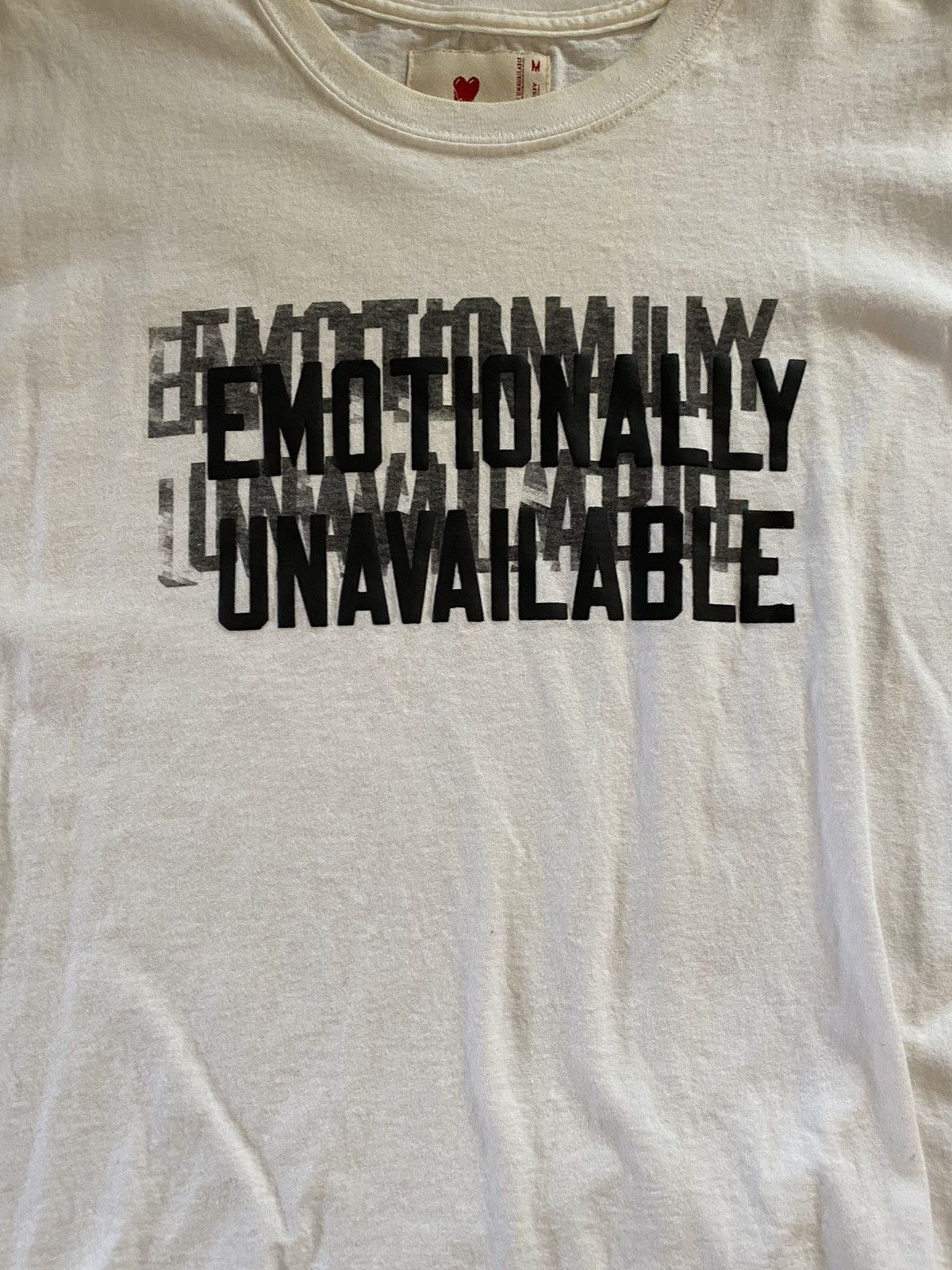 Emotionally Unavailable Emotionally Unavailable Motion T-Shirt Size US M / EU 48-50 / 2 - 2 Thumbnail