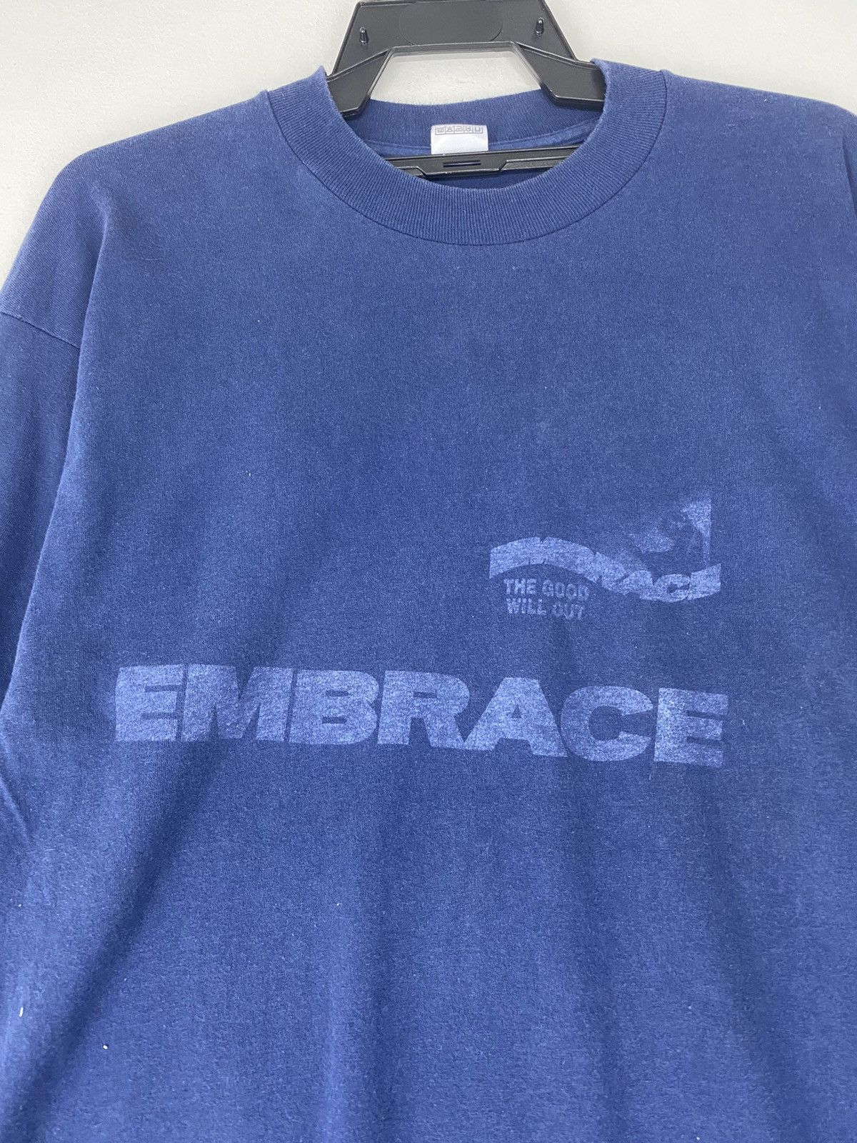 Band Tees × Vintage Vintage rare Embrace band Size US L / EU 52-54 / 3 - 3 Thumbnail
