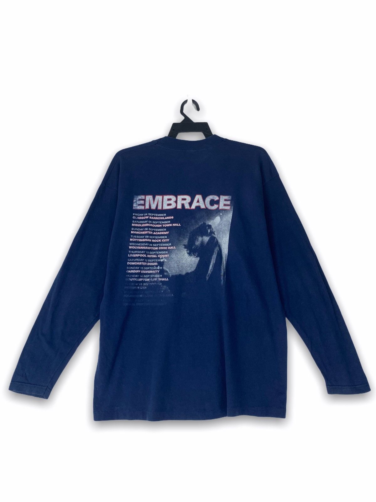 Band Tees × Vintage Vintage rare Embrace band Size US L / EU 52-54 / 3 - 4 Thumbnail