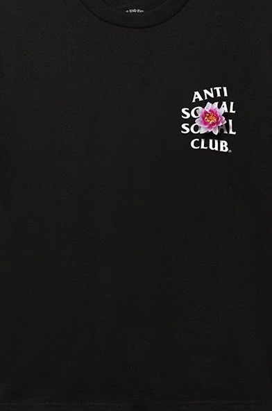 Anti Social Social Club DS weekly exclusive White ASSC Zen Out Black Tee FTP FOG CDG Size US M / EU 48-50 / 2 - 5 Thumbnail