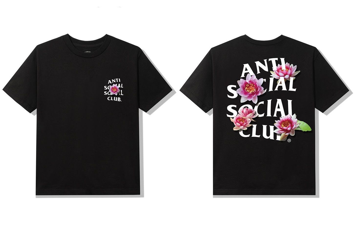 Anti Social Social Club DS weekly exclusive White ASSC Zen Out Black Tee FTP FOG CDG Size US M / EU 48-50 / 2 - 6 Thumbnail