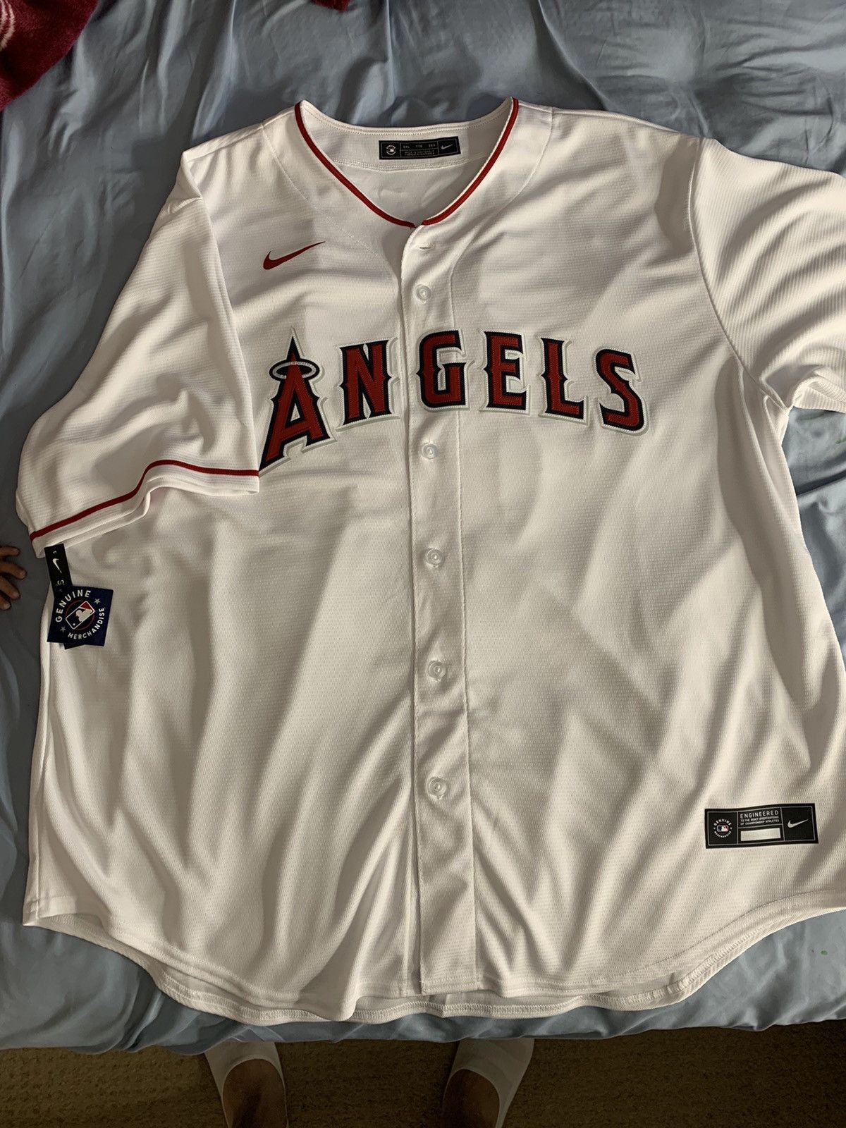 angels baseball SHOHEI OHTANI kanji nike jersey - - Depop