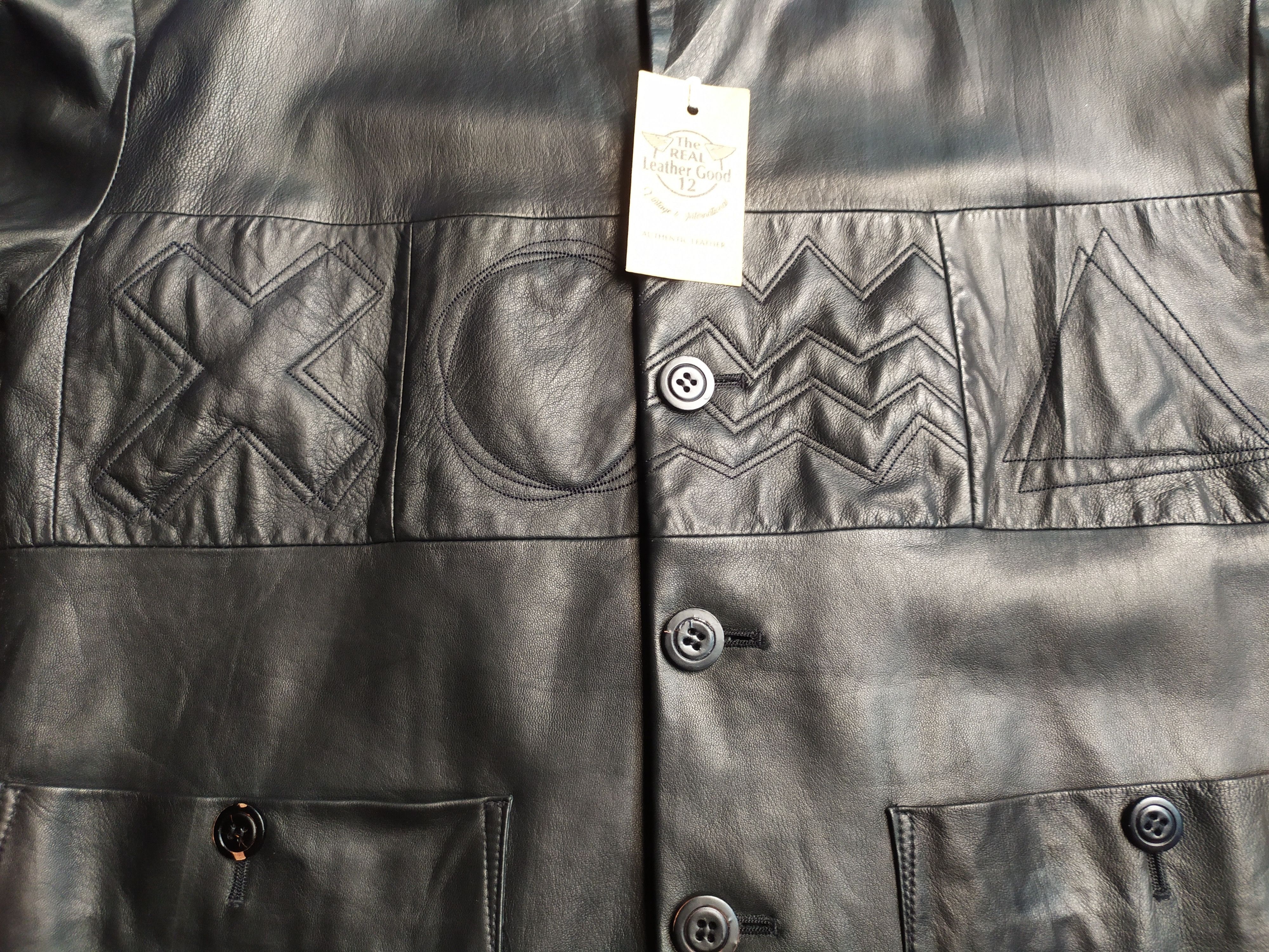 Designer × Hai Sporting Gear × Issey Miyake HAI SPORTING GEAR ISSEY MIYAKE LEATHER COACH JACKET Size US M / EU 48-50 / 2 - 4 Thumbnail