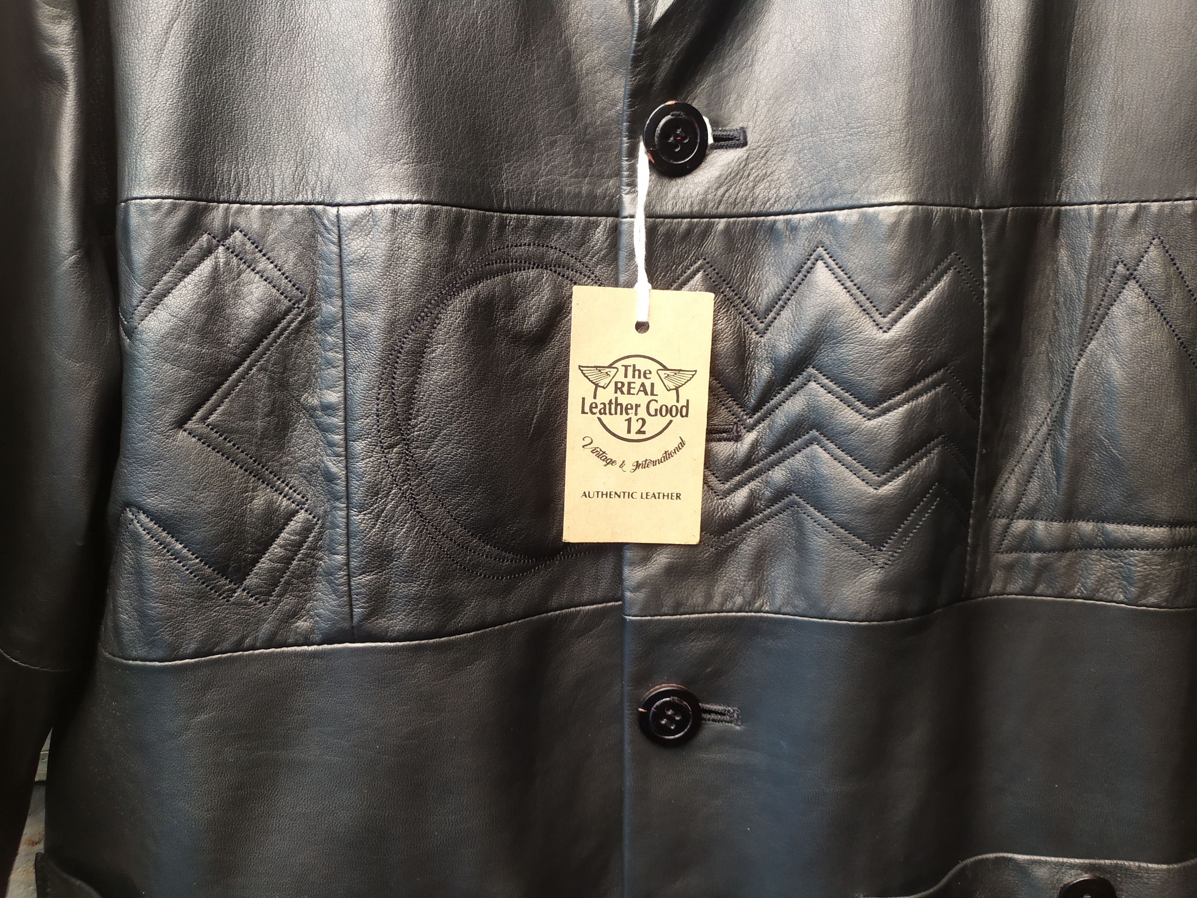 Designer × Hai Sporting Gear × Issey Miyake HAI SPORTING GEAR ISSEY MIYAKE LEATHER COACH JACKET Size US M / EU 48-50 / 2 - 5 Thumbnail