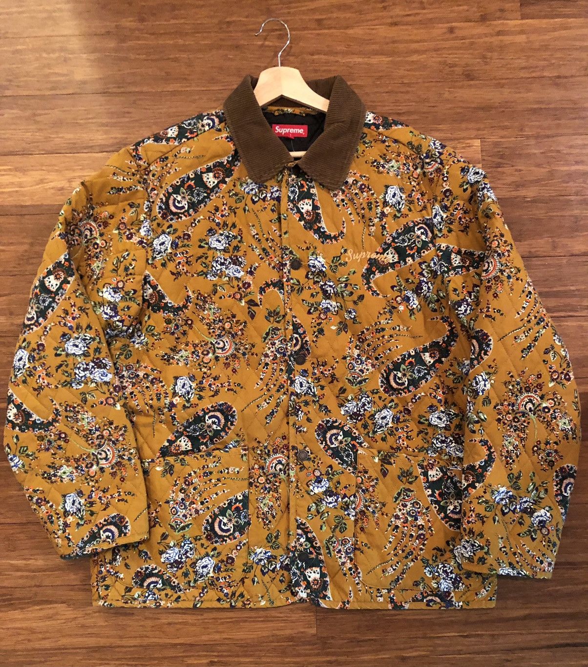 Supreme Supreme Quilted Paisley Jacket | Grailed