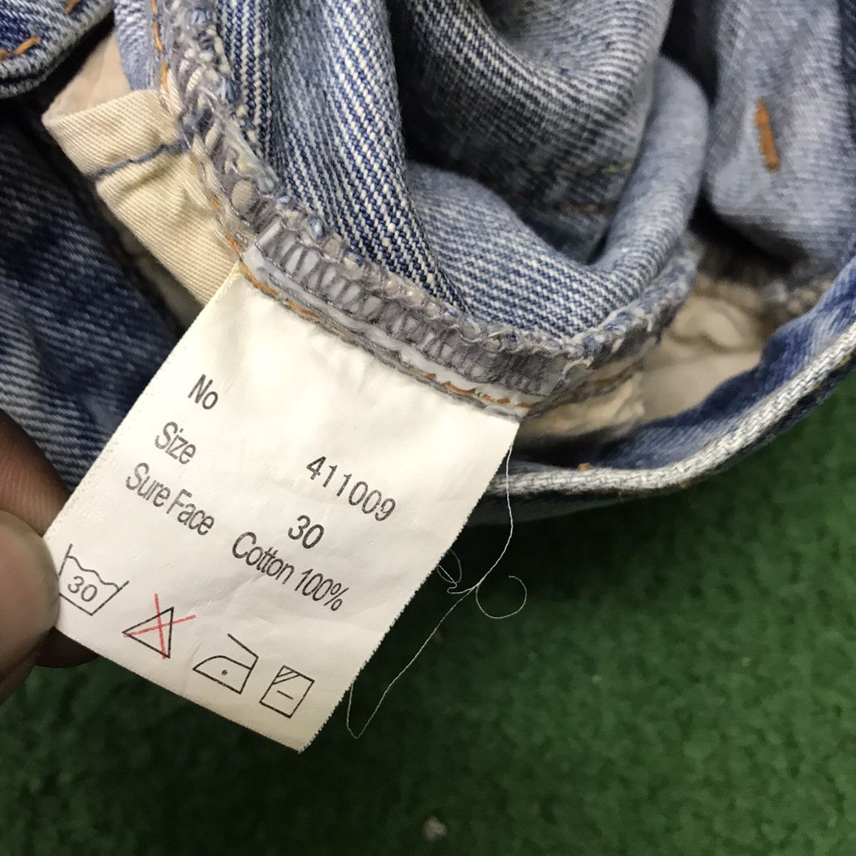 Japanese Brand Japanese Brand 24karats Denim Embroidery Jeans Size US 30 / EU 46 - 20 Thumbnail