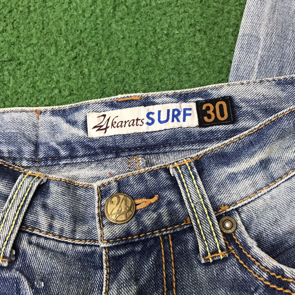 Japanese Brand Japanese Brand 24karats Denim Embroidery Jeans Size US 30 / EU 46 - 19 Thumbnail