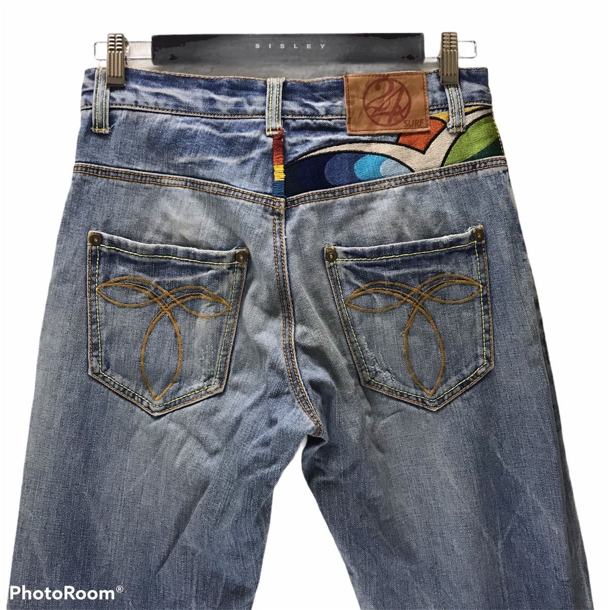 Japanese Brand Japanese Brand 24karats Denim Embroidery Jeans Size US 30 / EU 46 - 12 Thumbnail