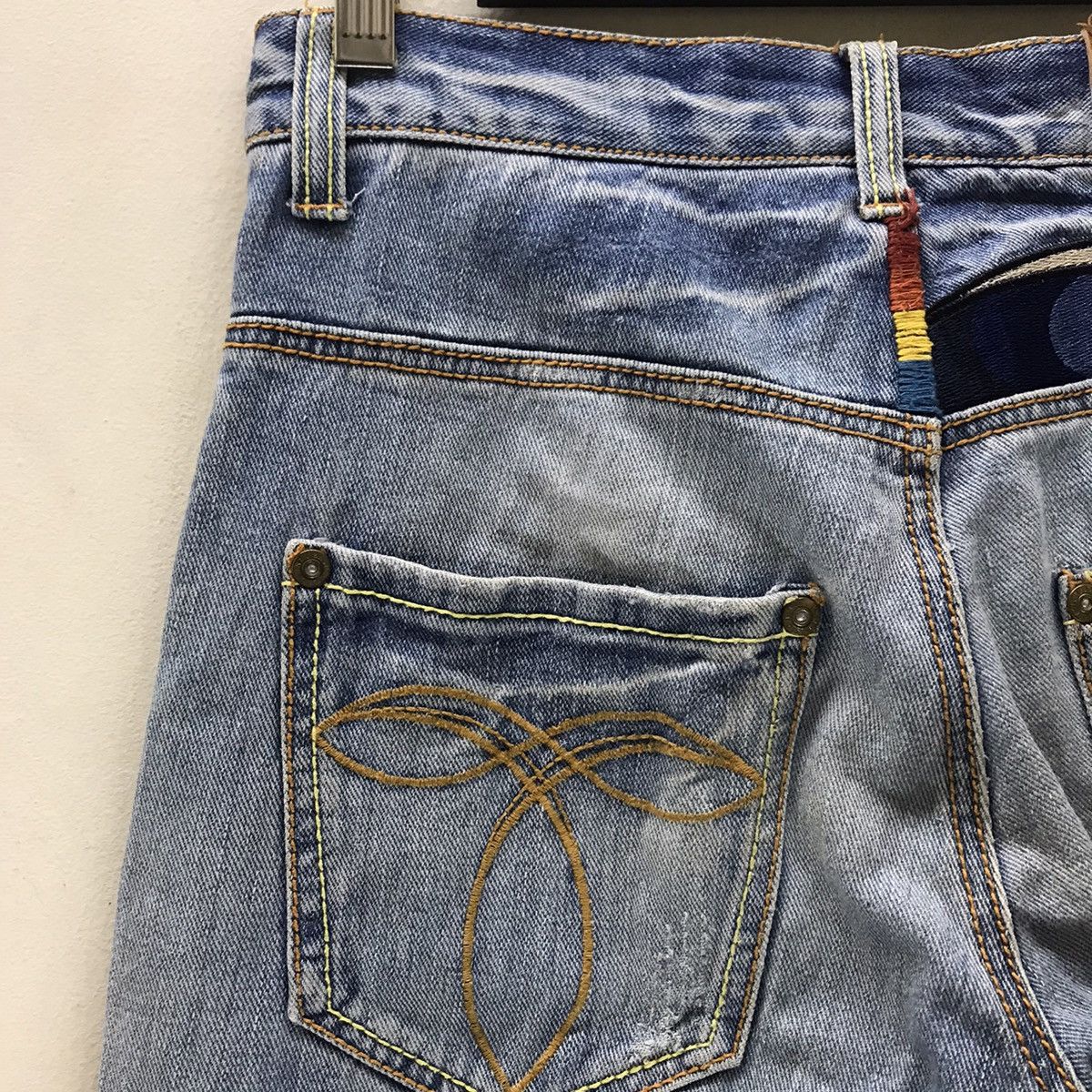 Japanese Brand Japanese Brand 24karats Denim Embroidery Jeans Size US 30 / EU 46 - 13 Thumbnail