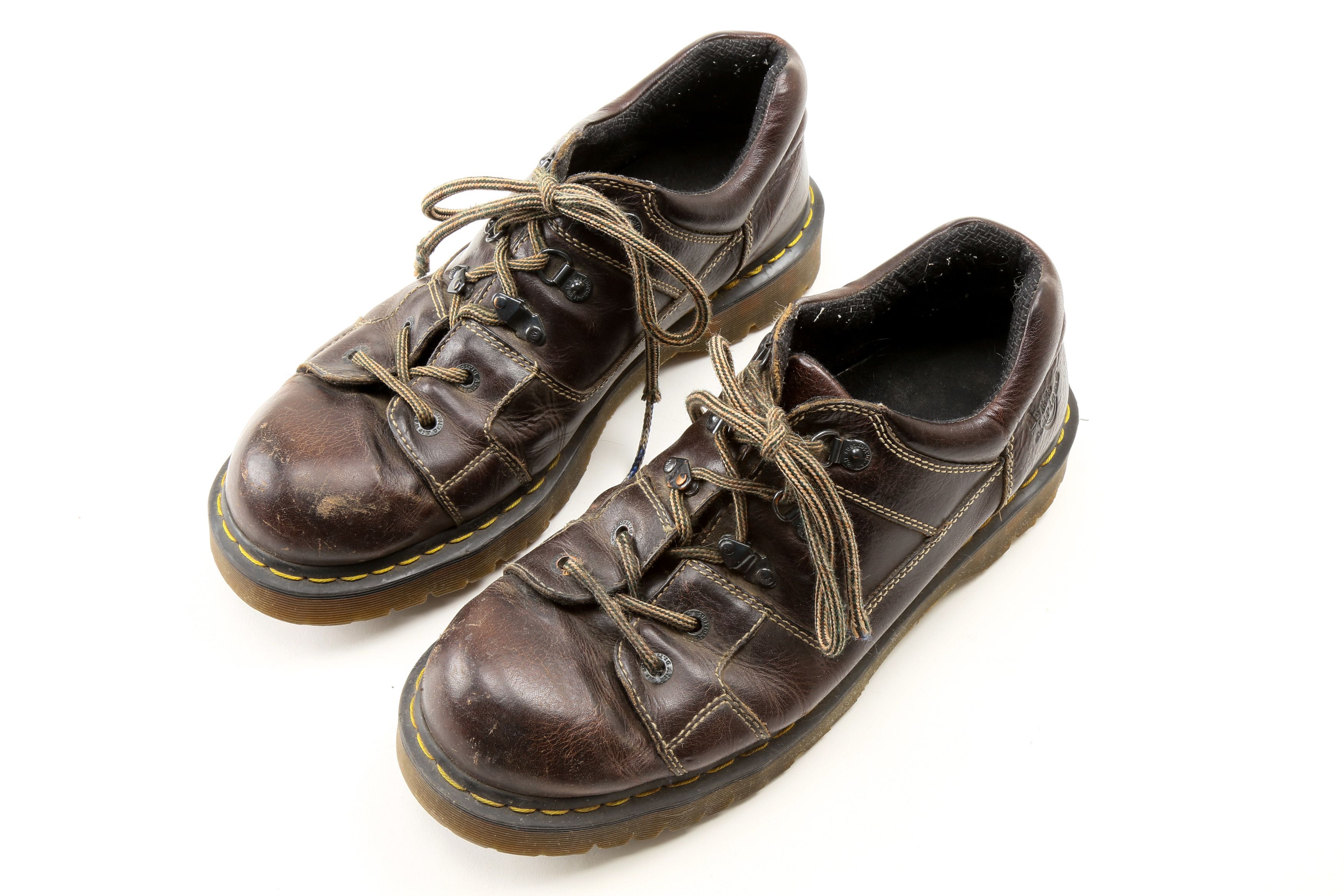 Dr. Martens Dr Martens Mens 14 M Brown Leather Shoes BU004 Doc Martens Grailed