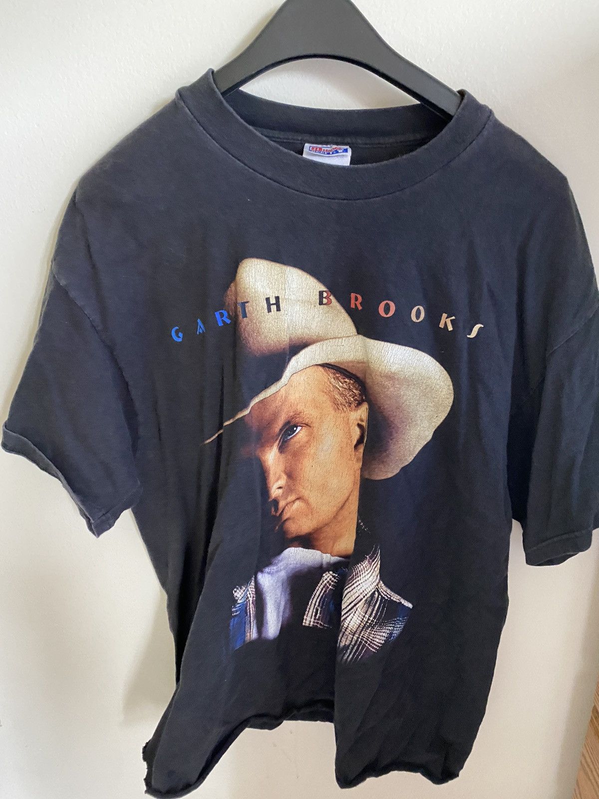 Vintage 90’s Vintage Country Rock Band Rap Tour Tee Garth Brooks Vtg Size US XL / EU 56 / 4 - 2 Thumbnail