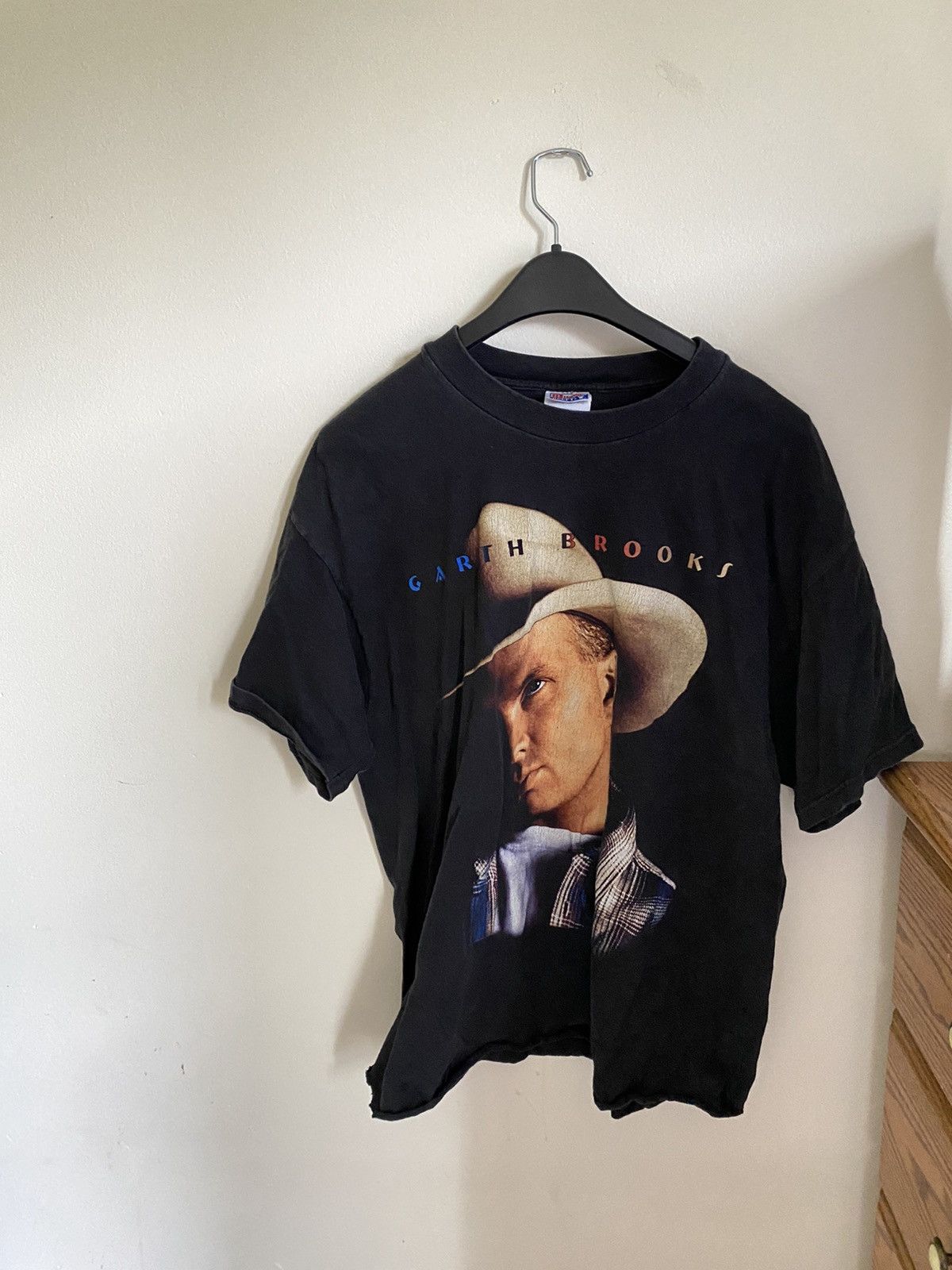 Vintage 90’s Vintage Country Rock Band Rap Tour Tee Garth Brooks Vtg Size US XL / EU 56 / 4 - 1 Thumbnail