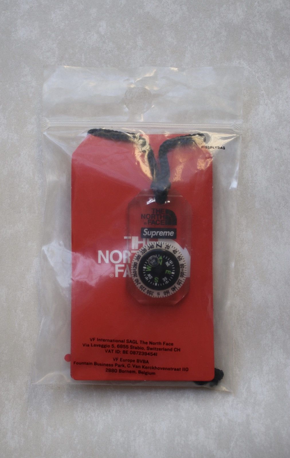 Supreme the north factory face compass neklace