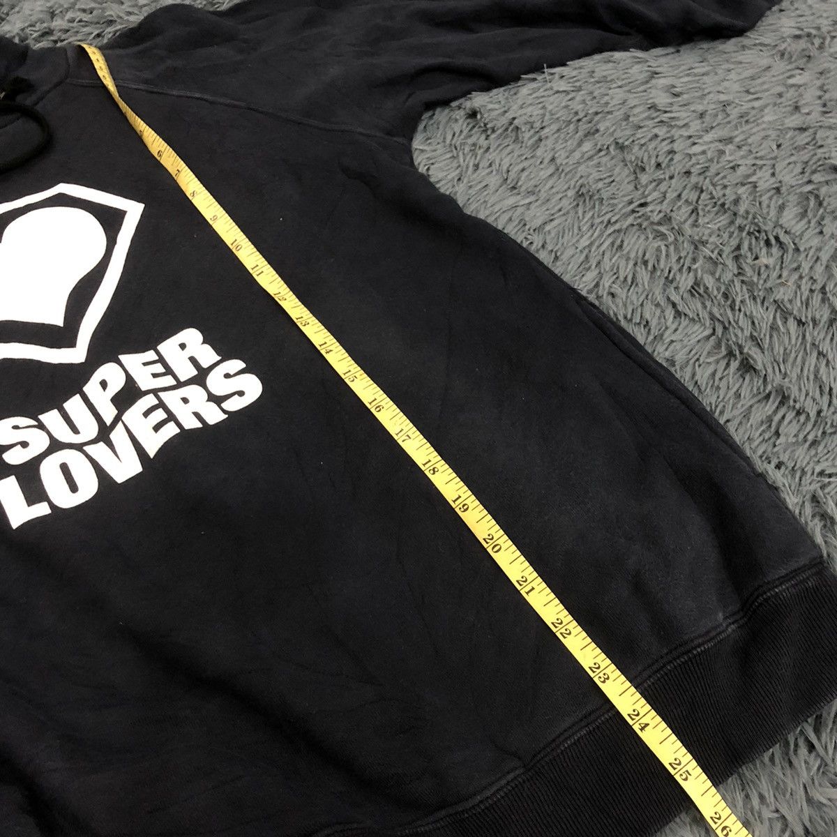 Japanese Brand Super Lovers Hoodie Size S / US 4 / IT 40 - 13 Thumbnail