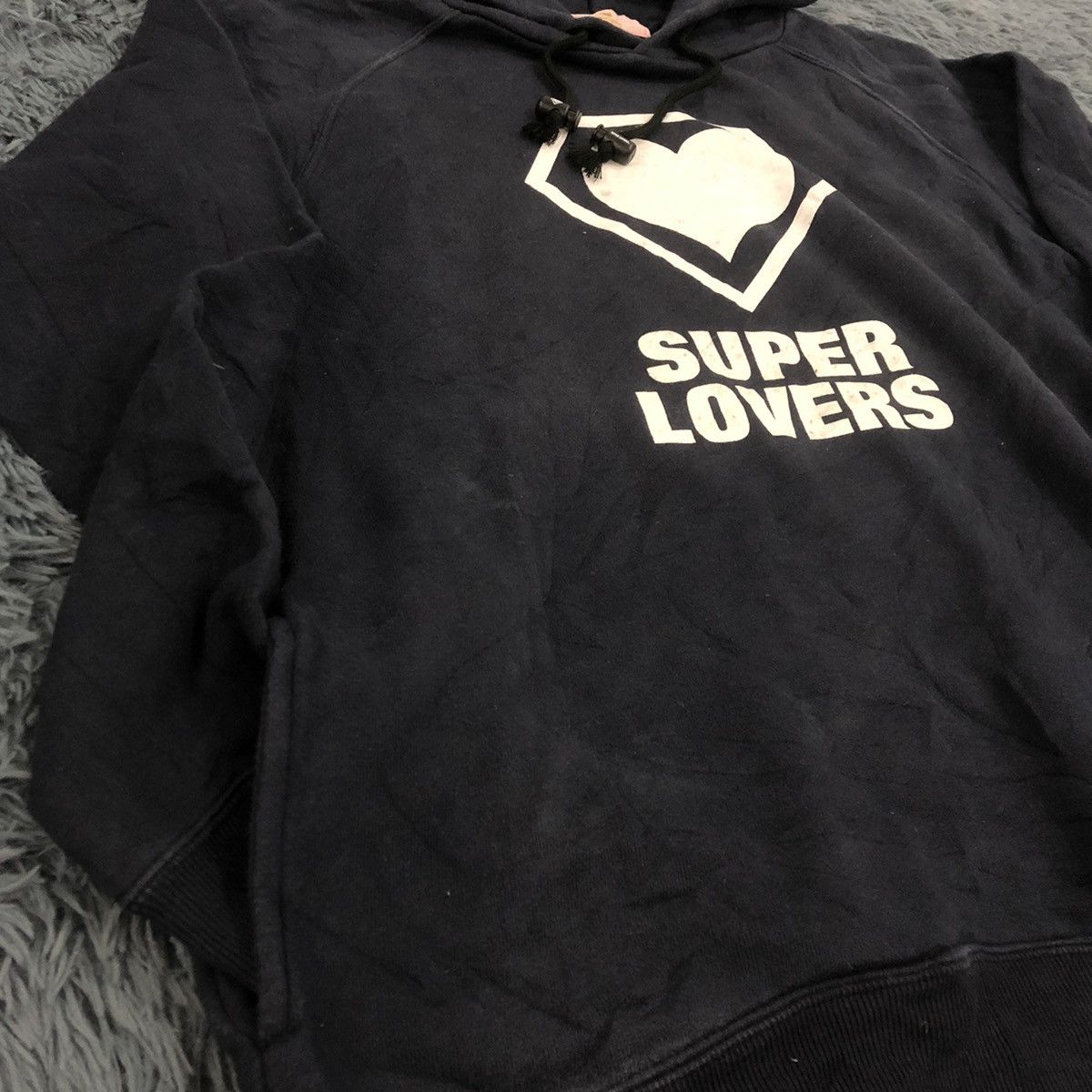Japanese Brand Super Lovers Hoodie Size S / US 4 / IT 40 - 9 Thumbnail