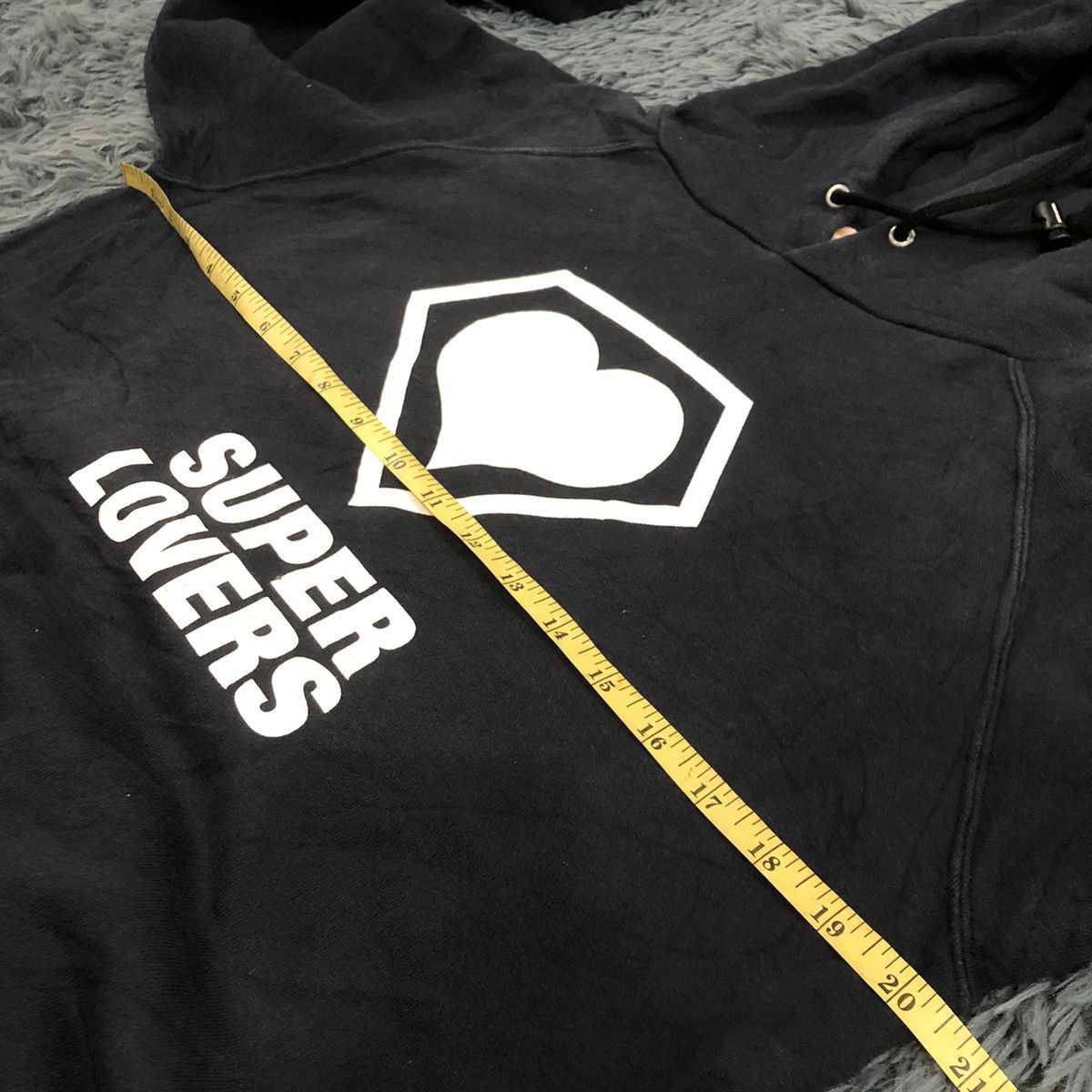 Japanese Brand Super Lovers Hoodie Size S / US 4 / IT 40 - 12 Thumbnail