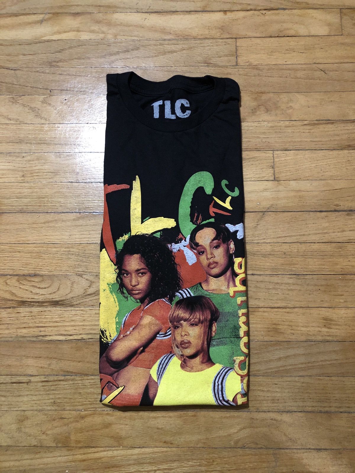 Band Tees × Rap Tees TLC No Scrubs Black Tee Size XS Size US XS / EU 42 / 0 - 5 Thumbnail