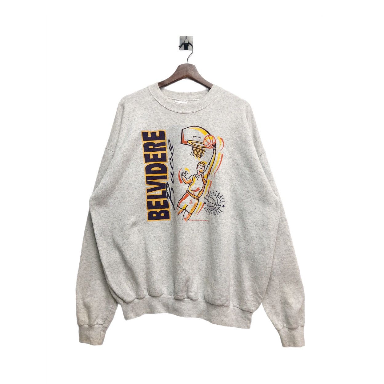 Vintage Vintage 90s Belvidere Bucs High Shcool Sweatshirt | Grailed