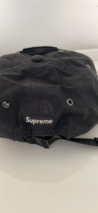 Supreme Supreme The North Face Mountain 6 Panel Hat Black | Grailed