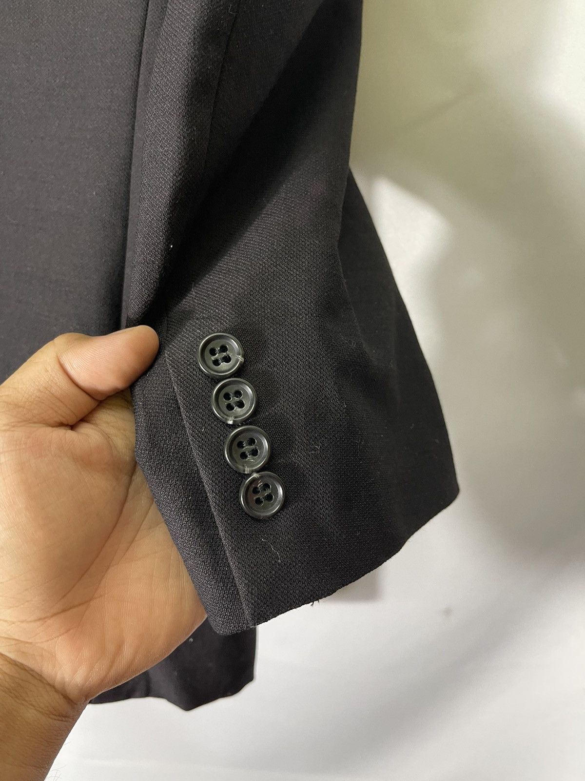 Y's for Men × Yohji Yamamoto YOHJI YAMAMOTO SACSNY YSACCS BLAZER JACKET Size 38S - 7 Thumbnail