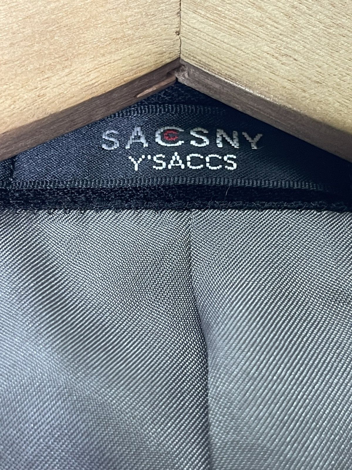 Y's for Men × Yohji Yamamoto YOHJI YAMAMOTO SACSNY YSACCS BLAZER JACKET Size 38S - 8 Thumbnail