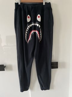 Bape Shark Slim Sweatpants Black