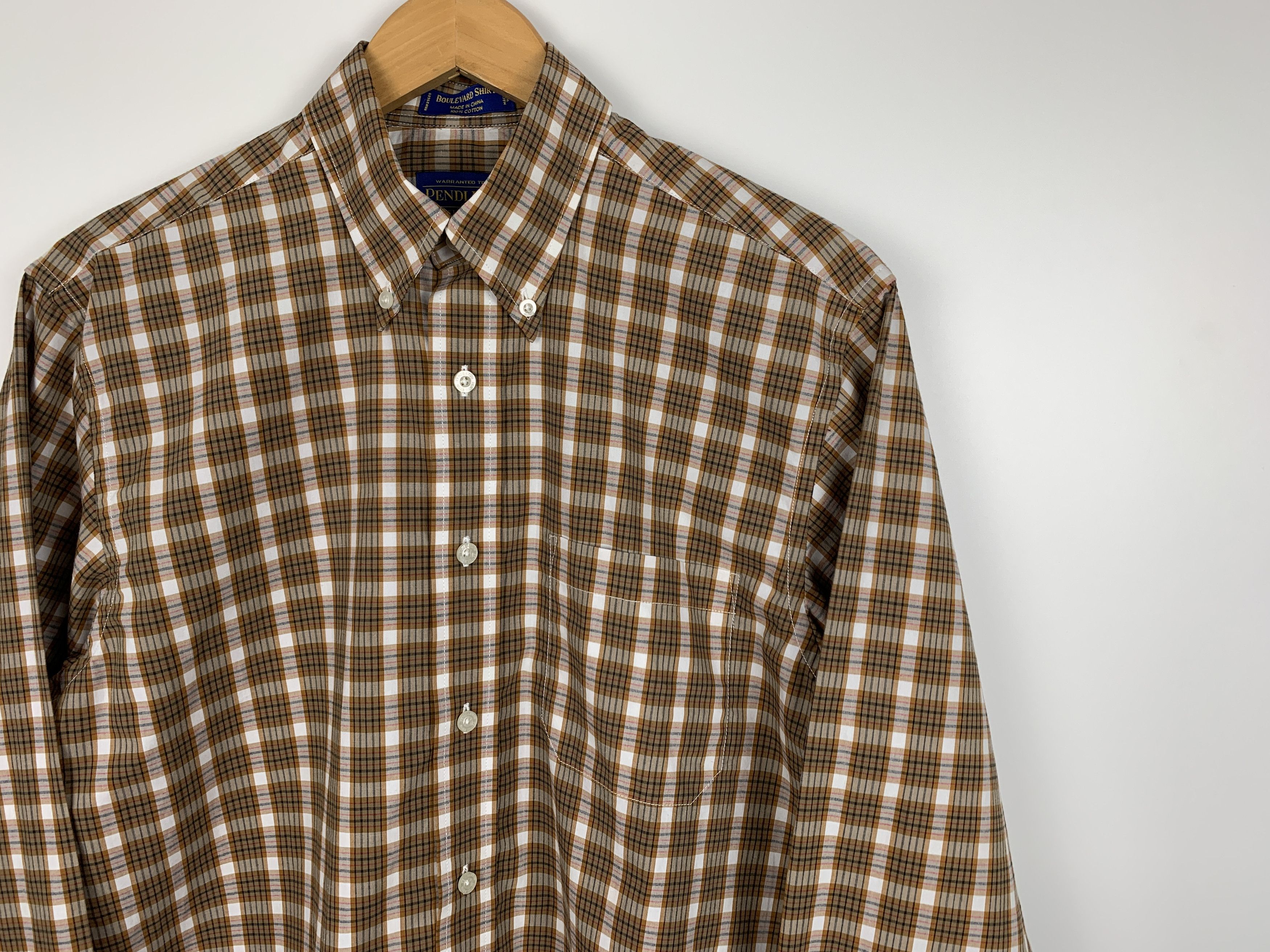Pendleton Pendleton Boulevard Button Down Shirt Plaid Cotton Size S Size US S / EU 44-46 / 1 - 2 Thumbnail
