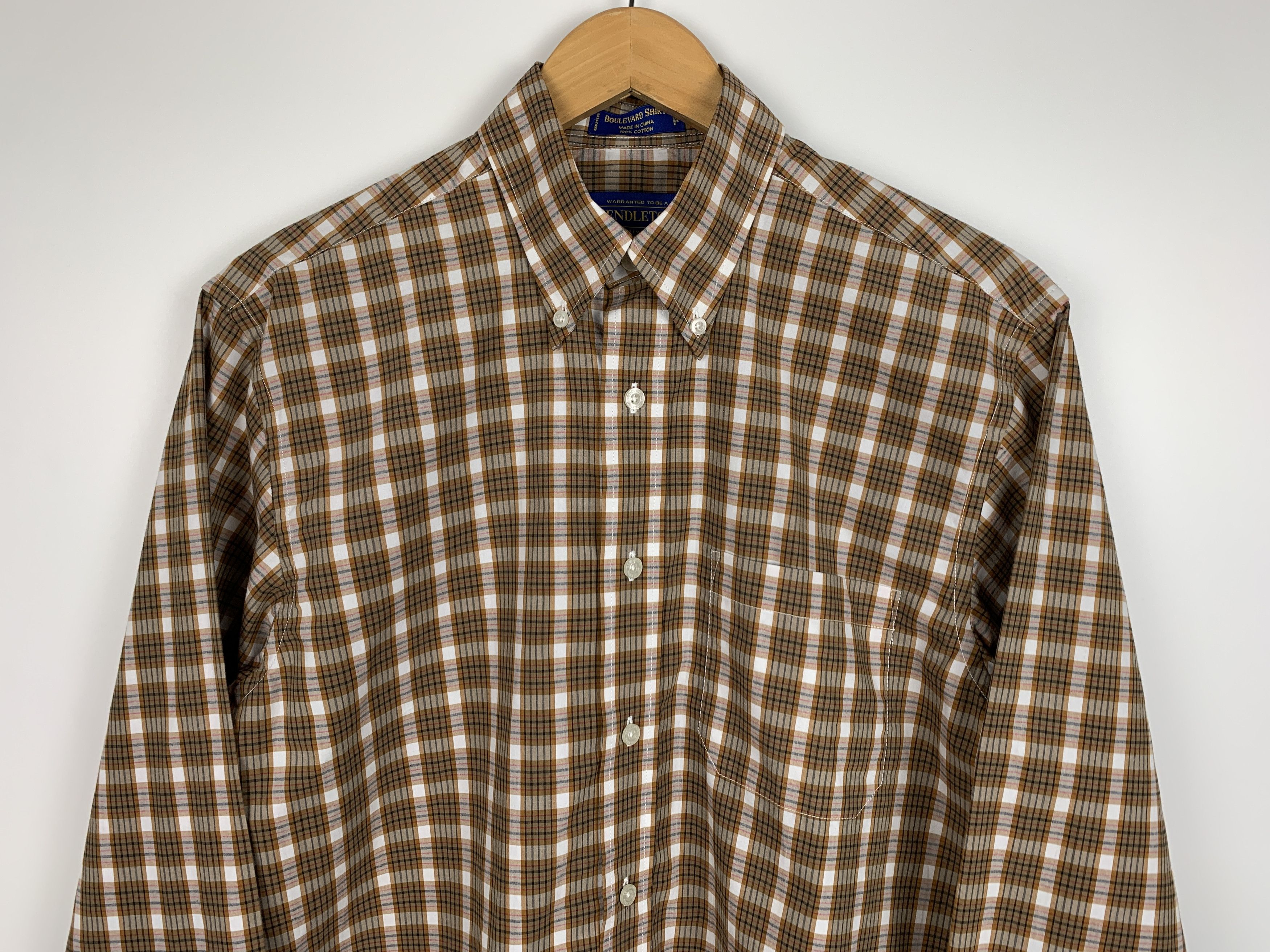 Pendleton Pendleton Boulevard Button Down Shirt Plaid Cotton Size S Size US S / EU 44-46 / 1 - 3 Thumbnail