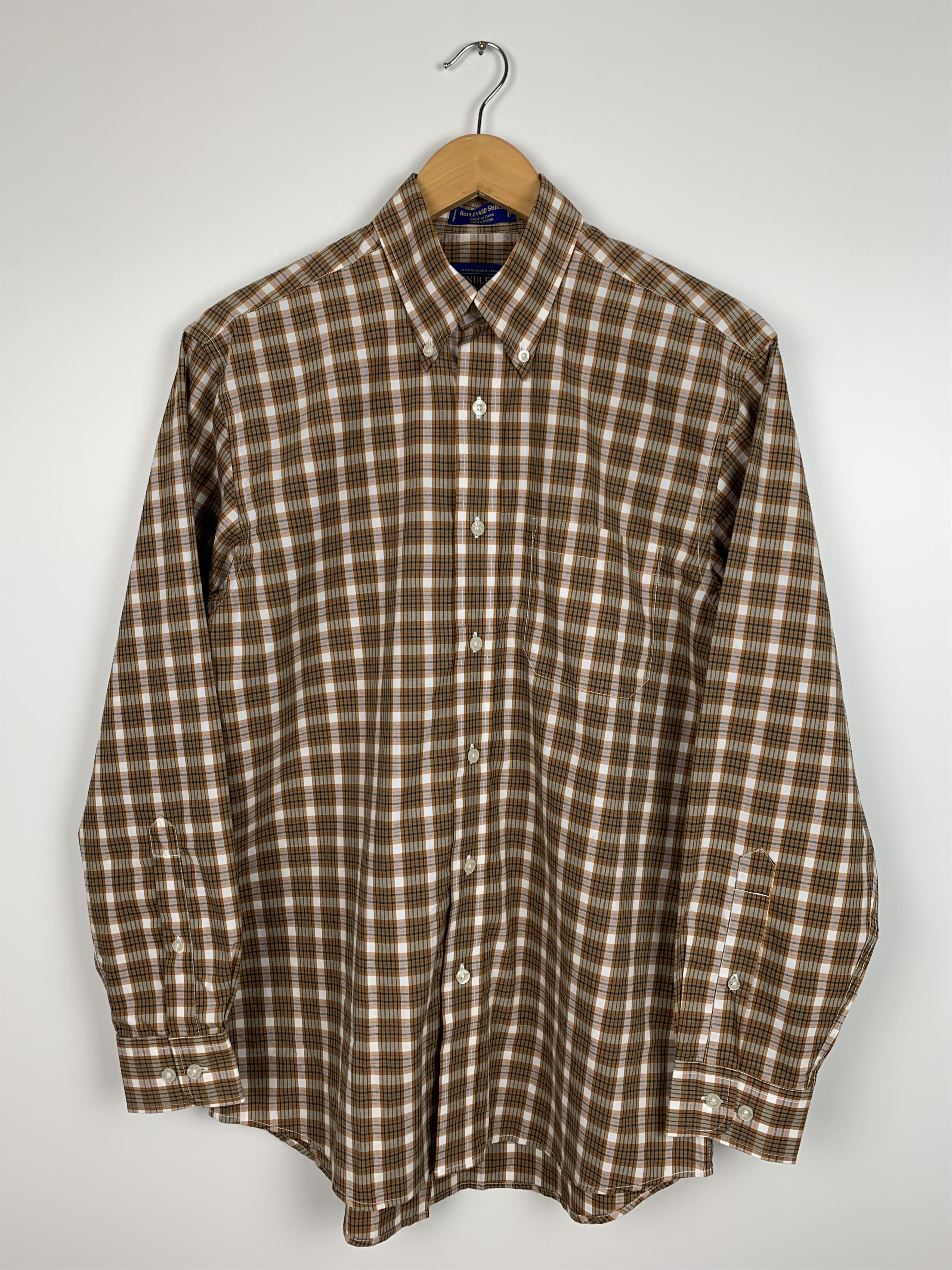 Pendleton Pendleton Boulevard Button Down Shirt Plaid Cotton Size S Size US S / EU 44-46 / 1 - 1 Thumbnail