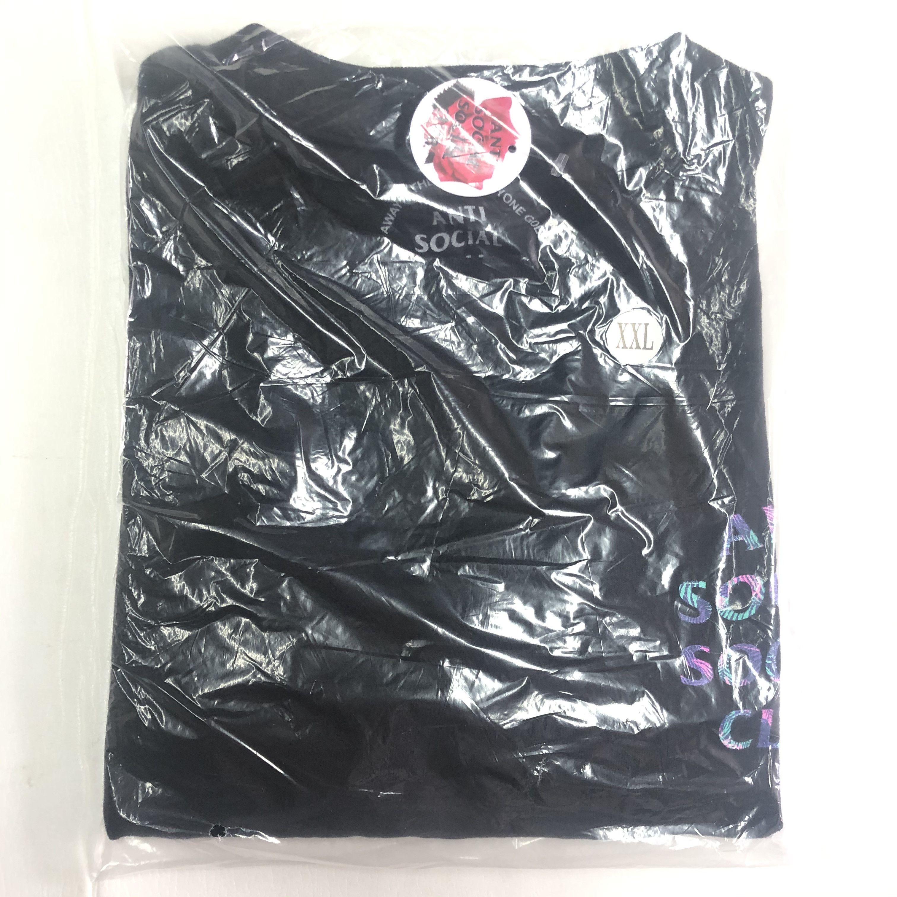 Anti Social Social Club × Members Only DS ASSC Kiss the wall Black Tee BAPE KITH FTP FOG CDG OOTD Size US XXL / EU 58 / 5 - 3 Thumbnail