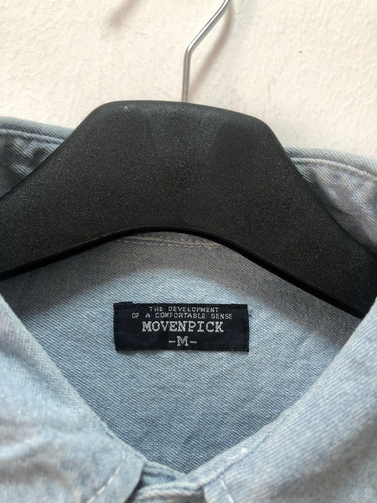 Designer × Japanese Brand MOVENPICK Shirt Denim Work Wear Japan Size US M / EU 48-50 / 2 - 2 Thumbnail