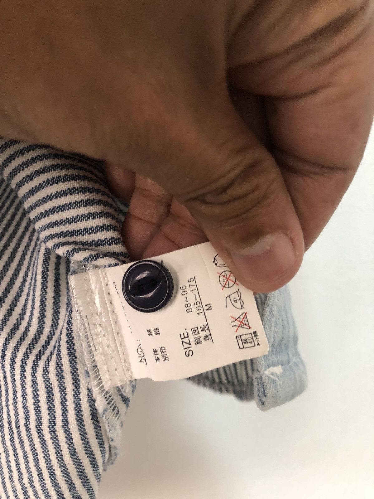 Designer × Japanese Brand MOVENPICK Shirt Denim Work Wear Japan Size US M / EU 48-50 / 2 - 4 Thumbnail