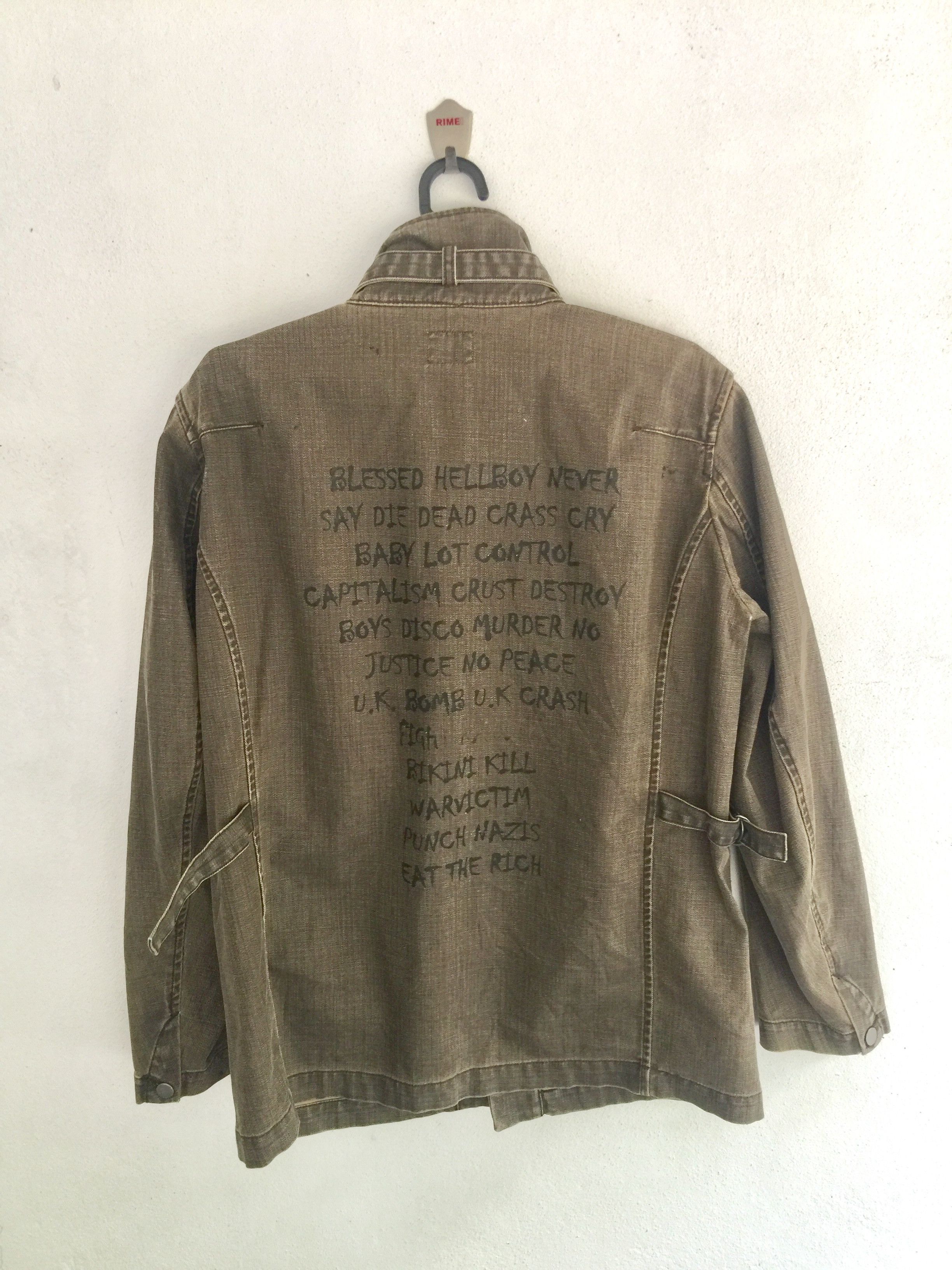 Japanese Brand × Vintage Vintage Bange Japanese Designer Travis Scott Fashion Style Size US L / EU 52-54 / 3 - 2 Thumbnail