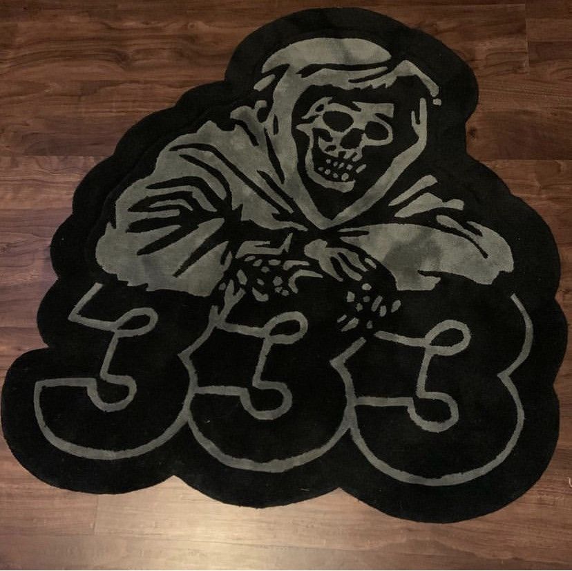 Half Evil OG Half Evil reaper rug grey/black *RARE* | Grailed