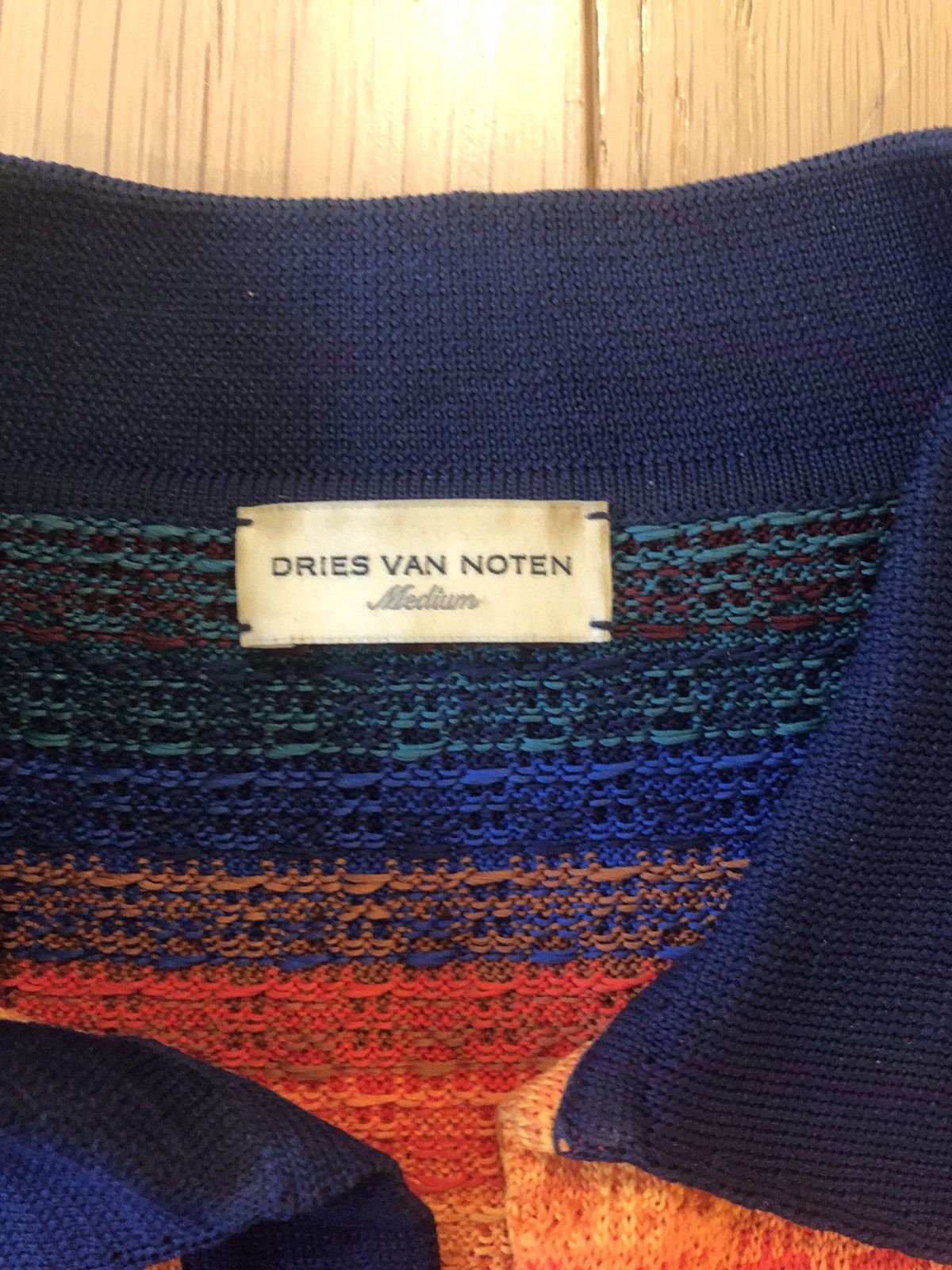 Dries Van Noten Dries Van Noten Network Short Sleeved Polo Shirt Size US M / EU 48-50 / 2 - 2 Thumbnail