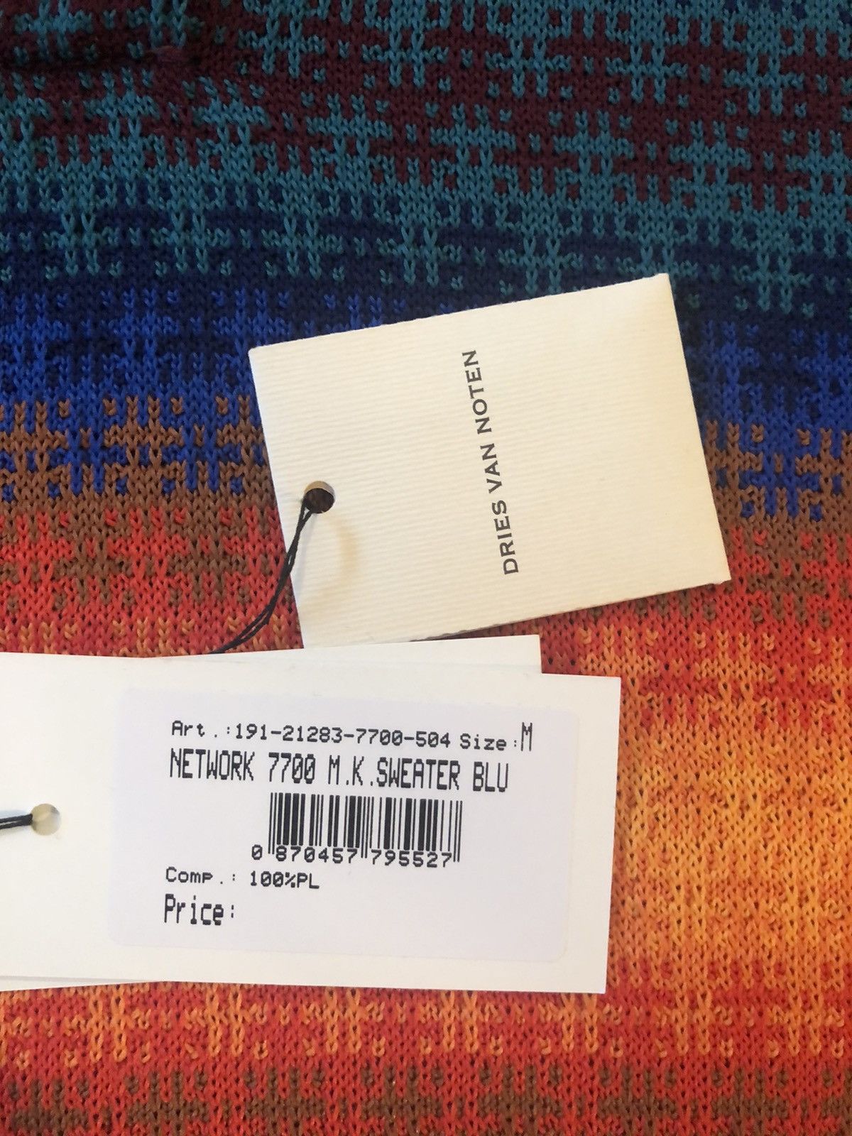 Dries Van Noten Dries Van Noten Network Short Sleeved Polo Shirt Size US M / EU 48-50 / 2 - 3 Thumbnail