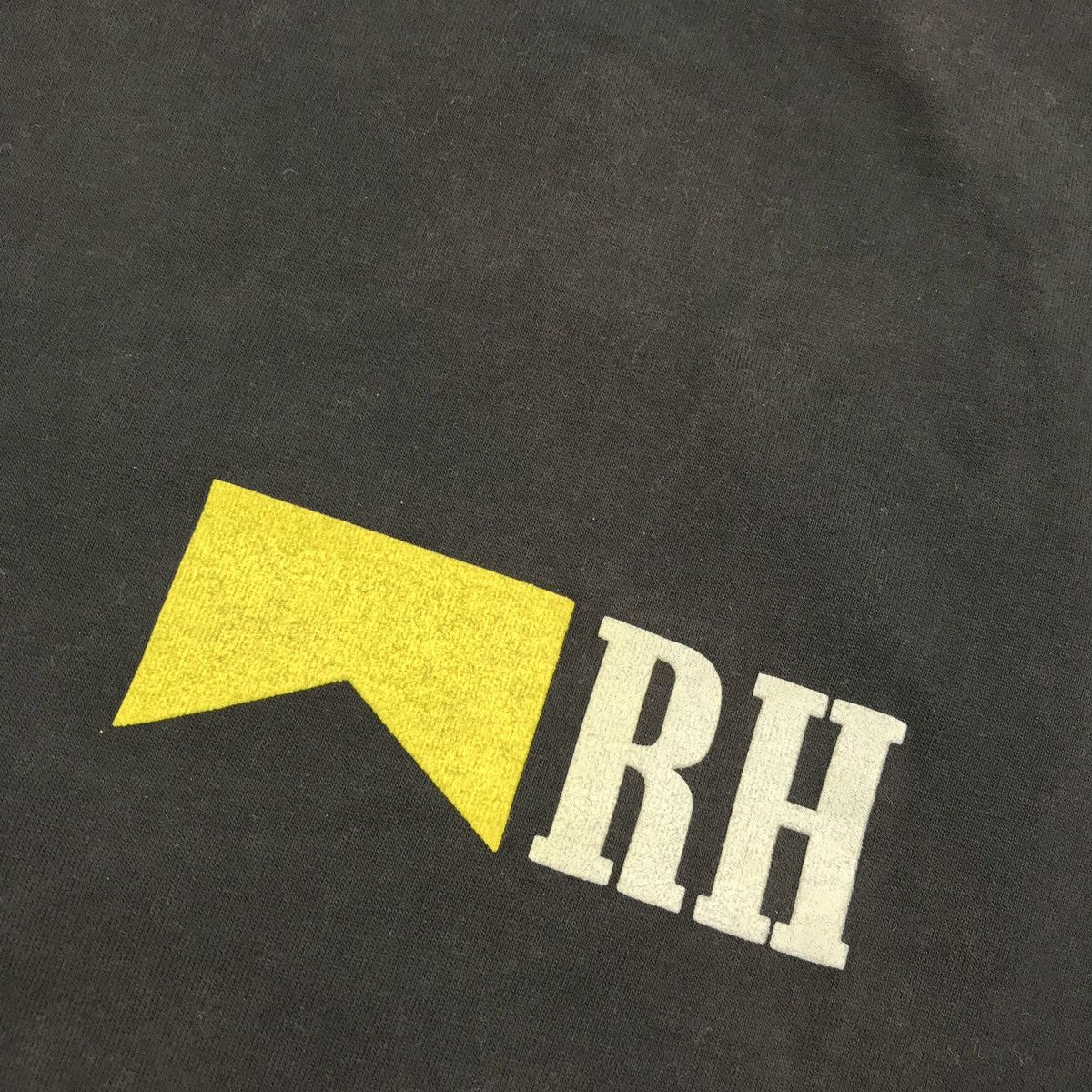 Rhude RHUDE LOGO RIGARETTE WASHED BLACK LONG T-SHIRT Size US L / EU 52-54 / 3 - 3 Thumbnail